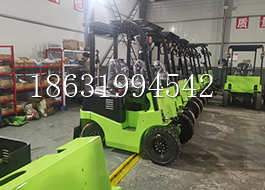 葫芦岛市电动叉车电动堆高机三轮叉车新款小型站驾式叉车液压升降车电动叉车